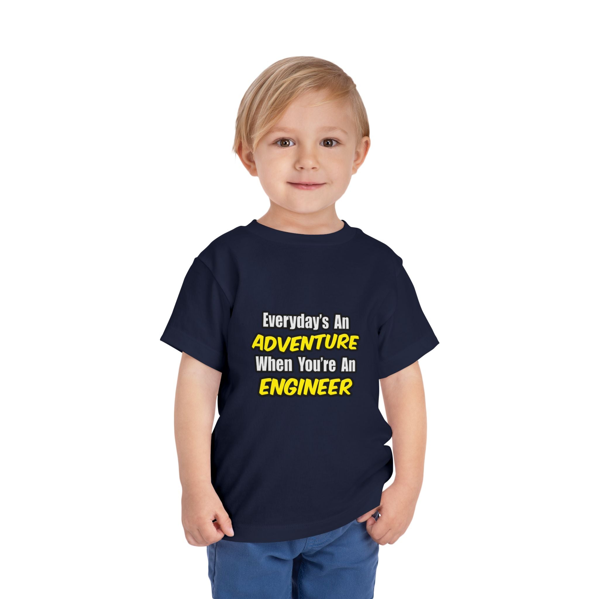 Everyday's An Adventure...Engineer - Toddler Short Sleeve Tee