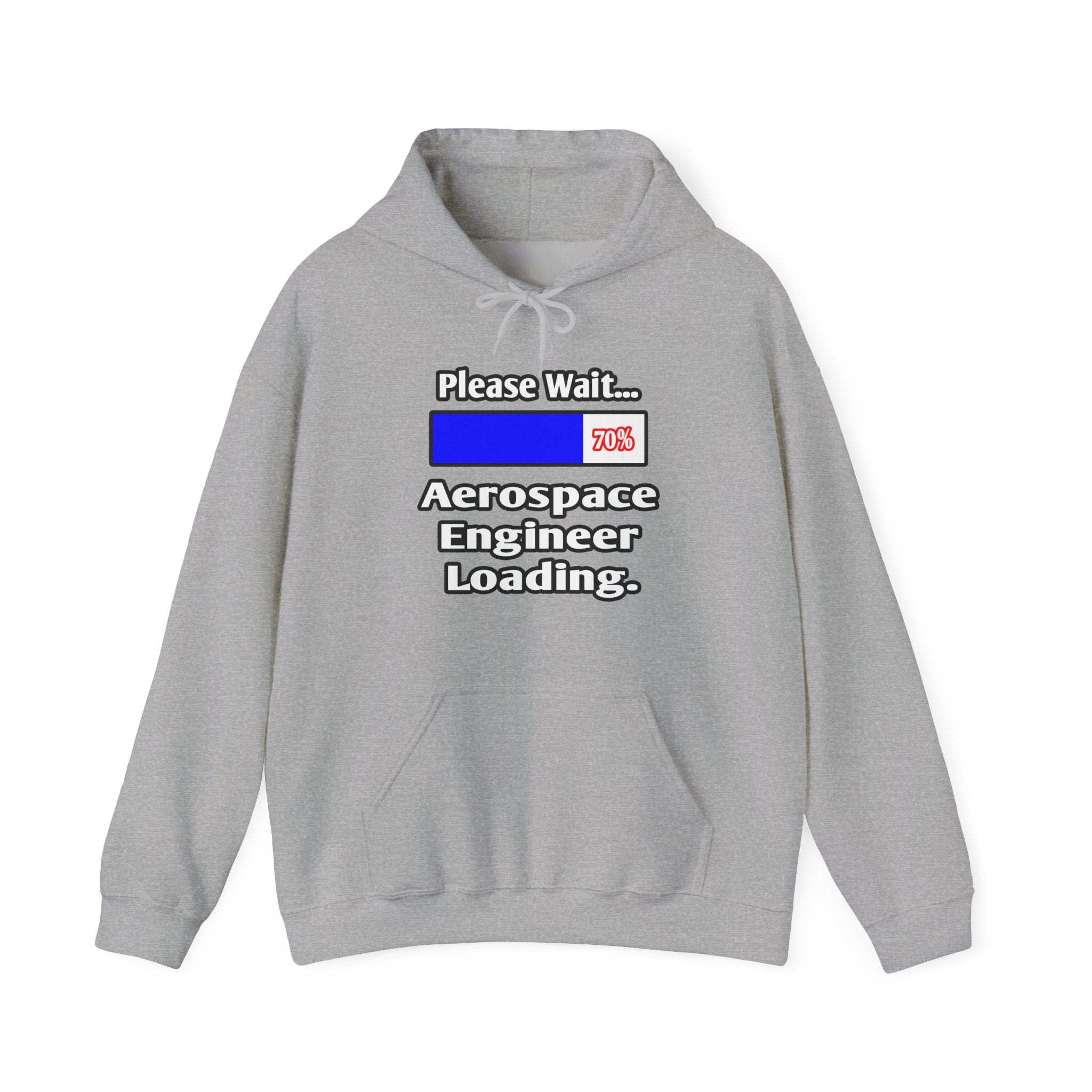Please Wait...Aerospace Engineer Loading - Unisex Heavy Blend™ Hooded Sweatshirt