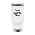 Best. Allergist. Ever - Stainless Steel Travel Mug with Handle, 14oz