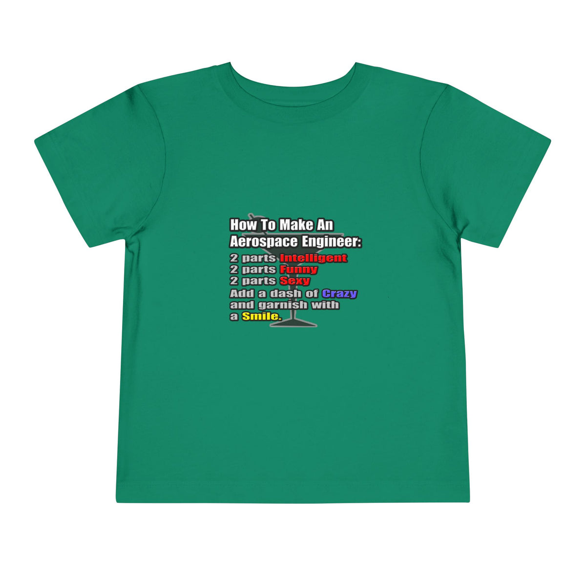 How To Make an Aerospace Engineer - Toddler Short Sleeve Tee