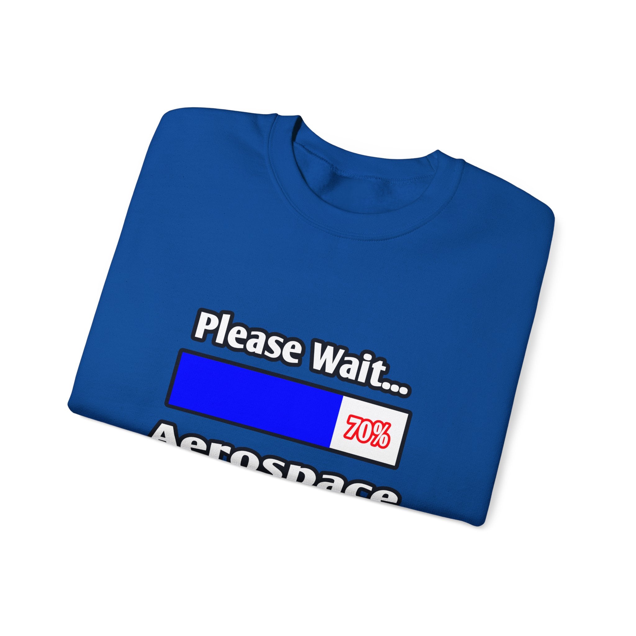 Please Wait...Aerospace Engineer Loading - Unisex Heavy Blend™ Crewneck Sweatshirt