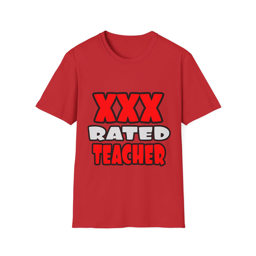 XXX Rated Teacher - Unisex Softstyle T-Shirt