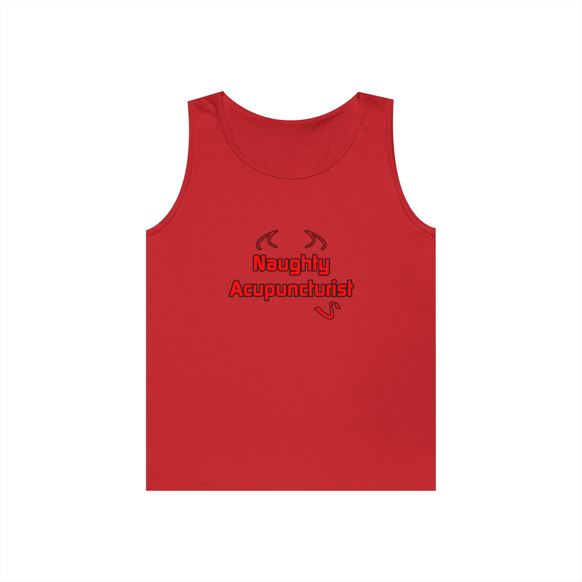 Naughty Acupuncturist - Unisex Heavy Cotton Tank Top