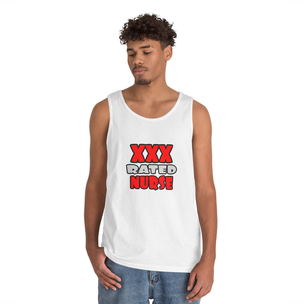 XXX Rated Nurse - Unisex Heavy Cotton Tank Top