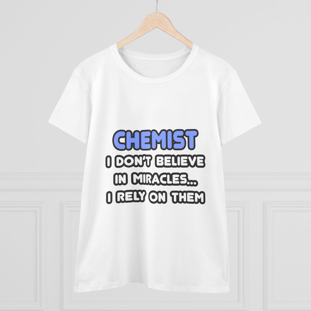 Miracles and Chemists - Women's Midweight Cotton Tee