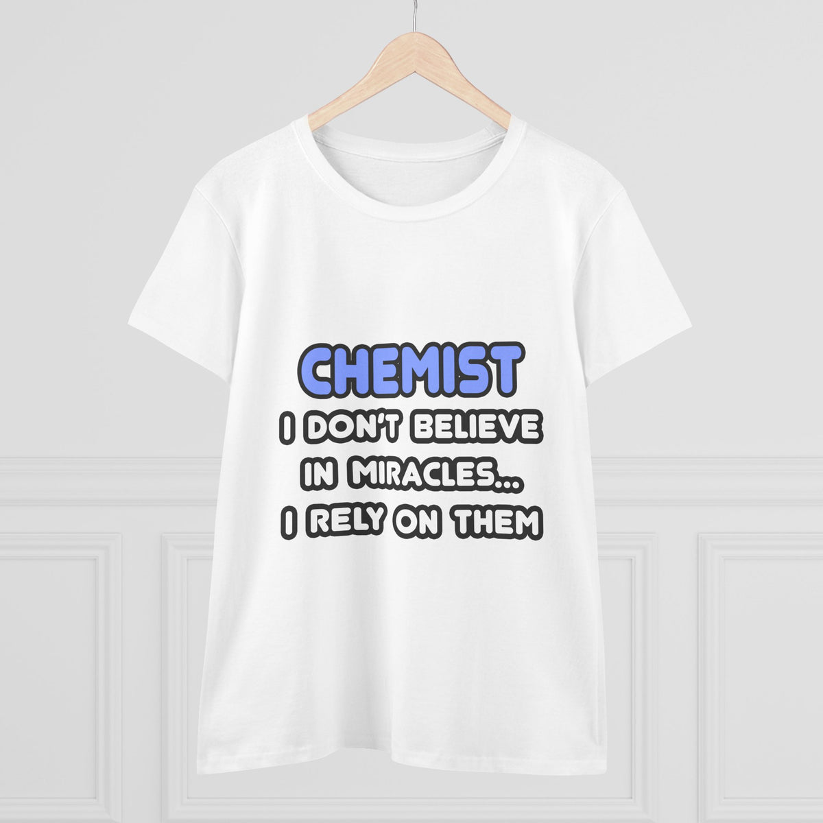 Miracles and Chemists - Women's Midweight Cotton Tee