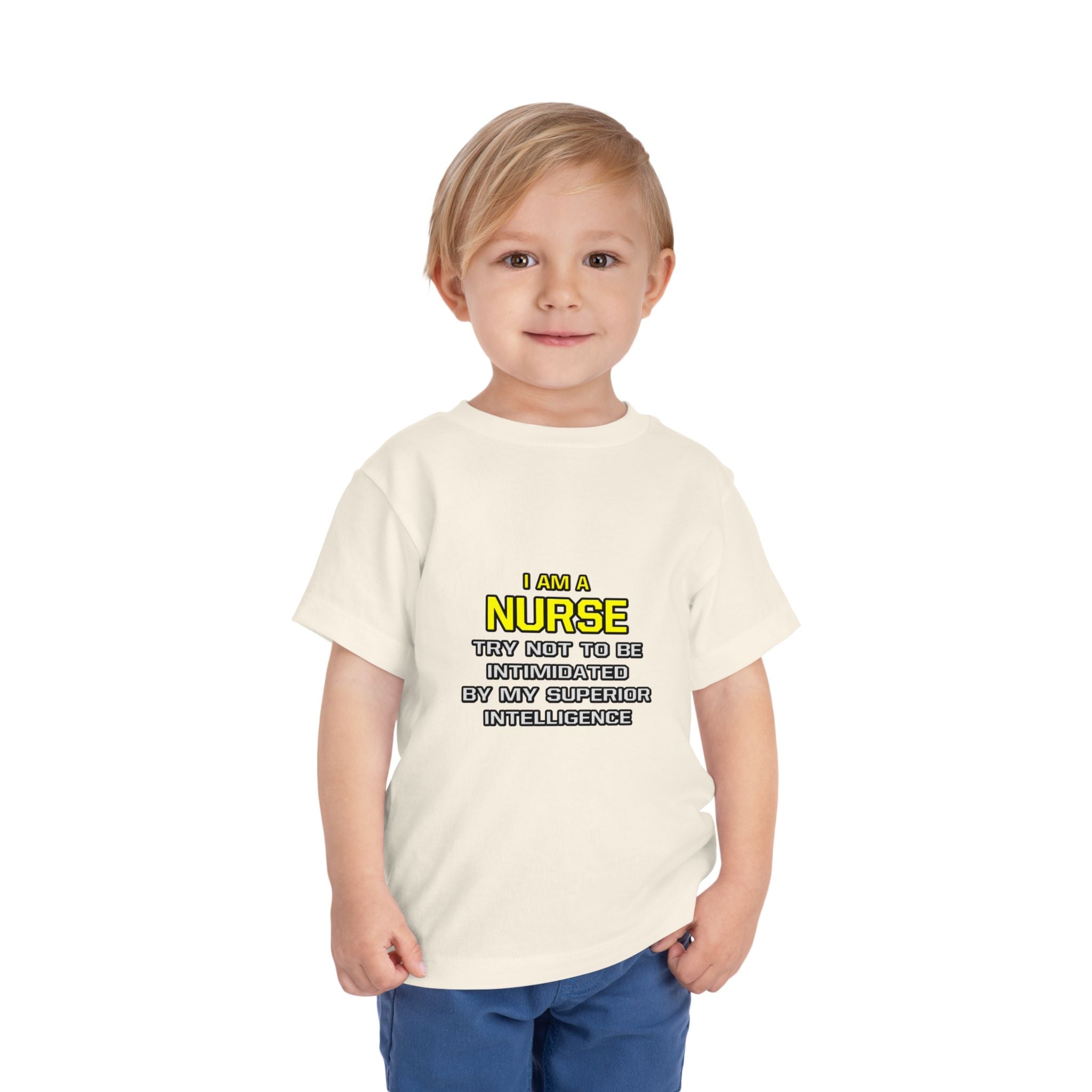 Nurse...Superior Intelligence - Toddler Short Sleeve Tee