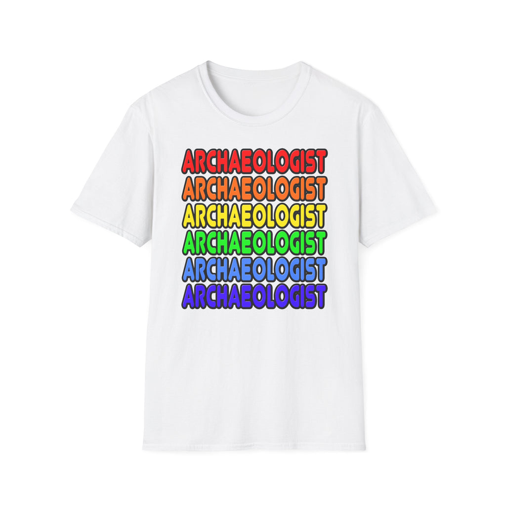 Rainbow Archaeologist - Unisex Softstyle T-Shirt