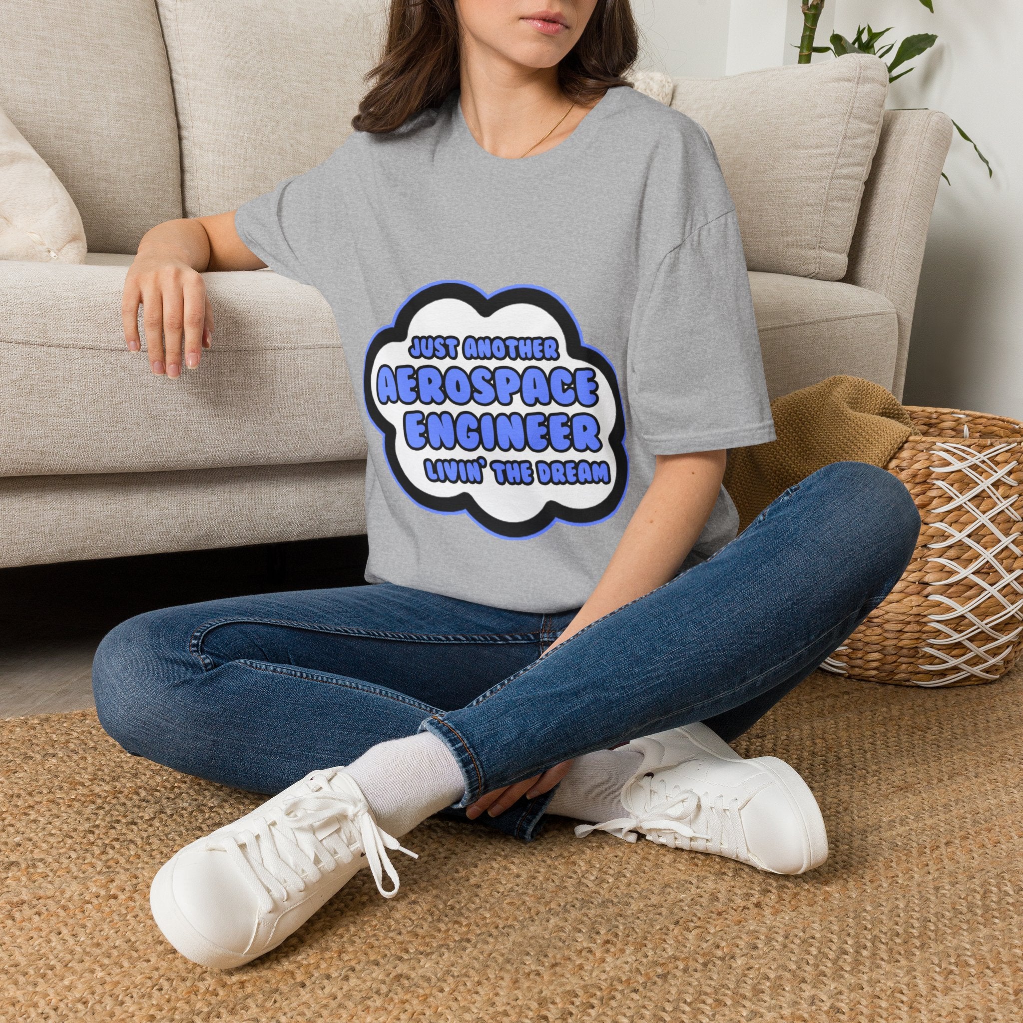 Aerospace Engineer .. Livin' The Dream - Unisex Softstyle T-Shirt