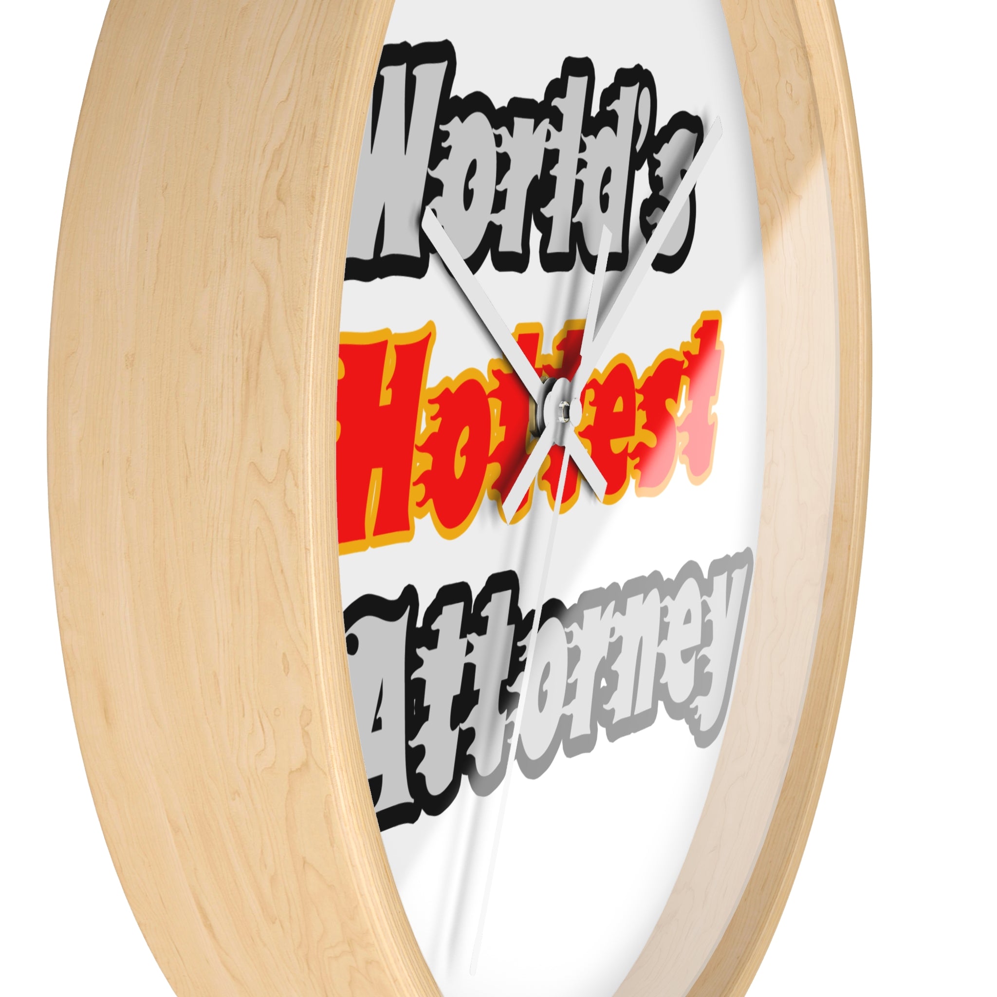 World's Hottest Attorney - Wall Clock