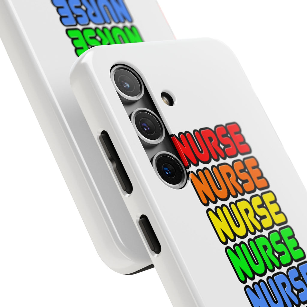 Rainbow Nurse - Tough Phone Cases