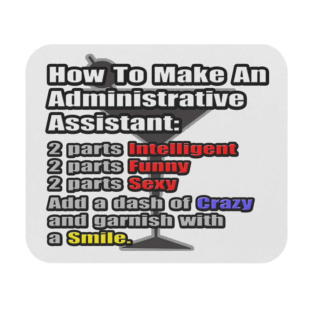 How To Make an Administrative Assistant - Mouse Pad (Rectangle)