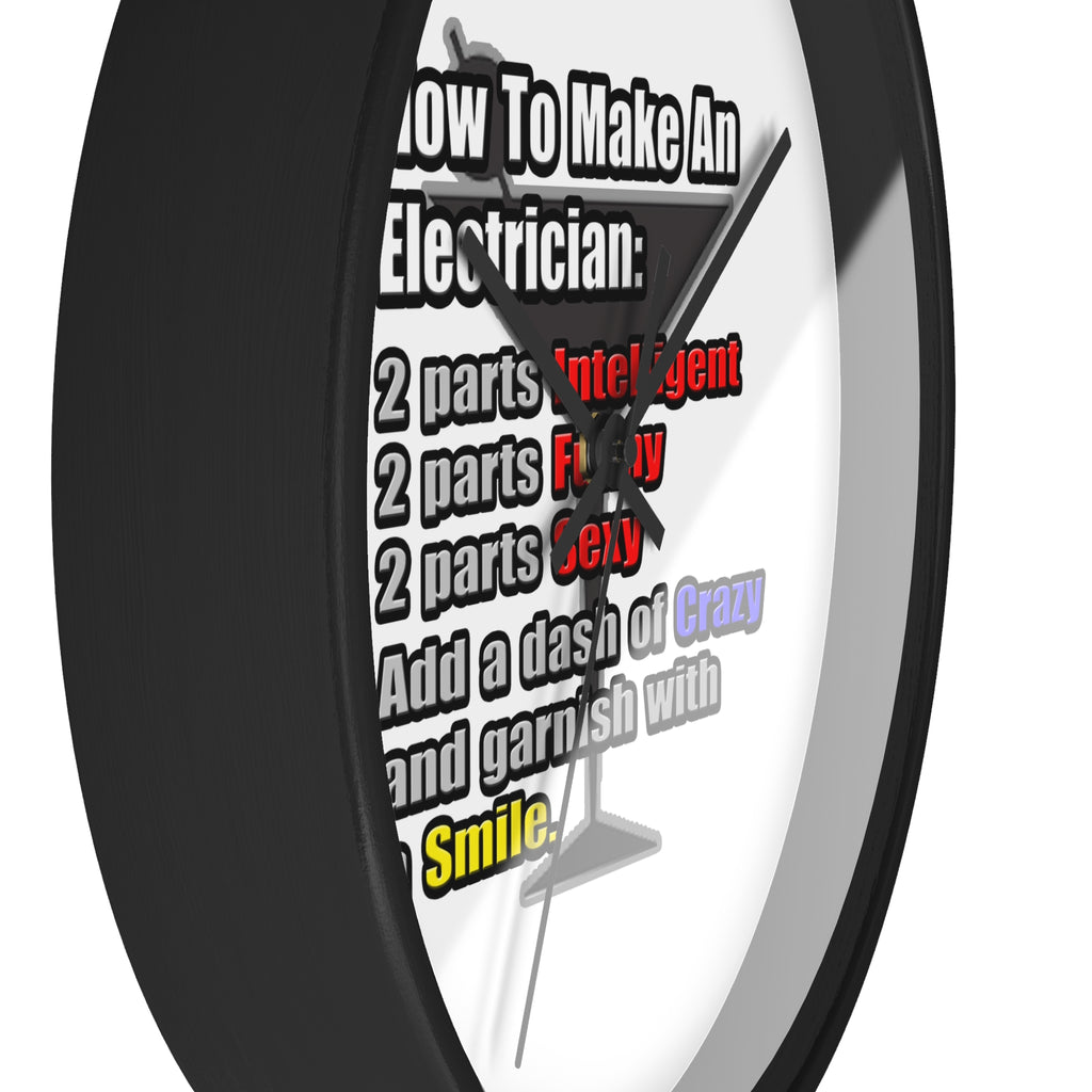 How To Make an Electrician - Wall Clock