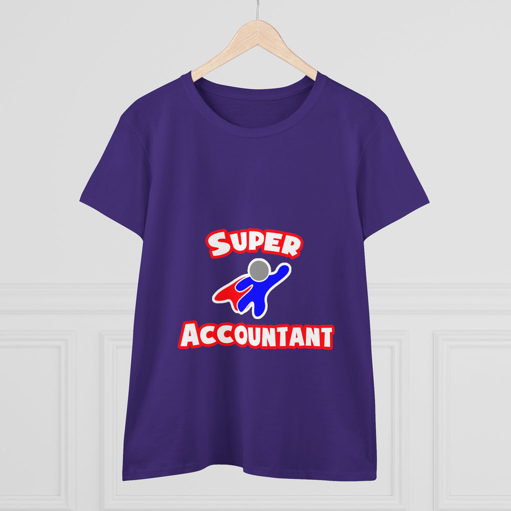 Super Accountant (2) - Women's Midweight Cotton Tee