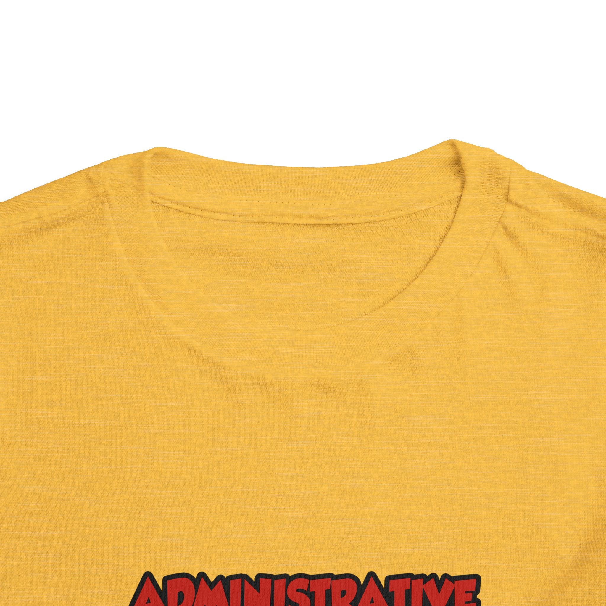 Admin Assistant ... Will Work For Wine - Toddler Short Sleeve Tee