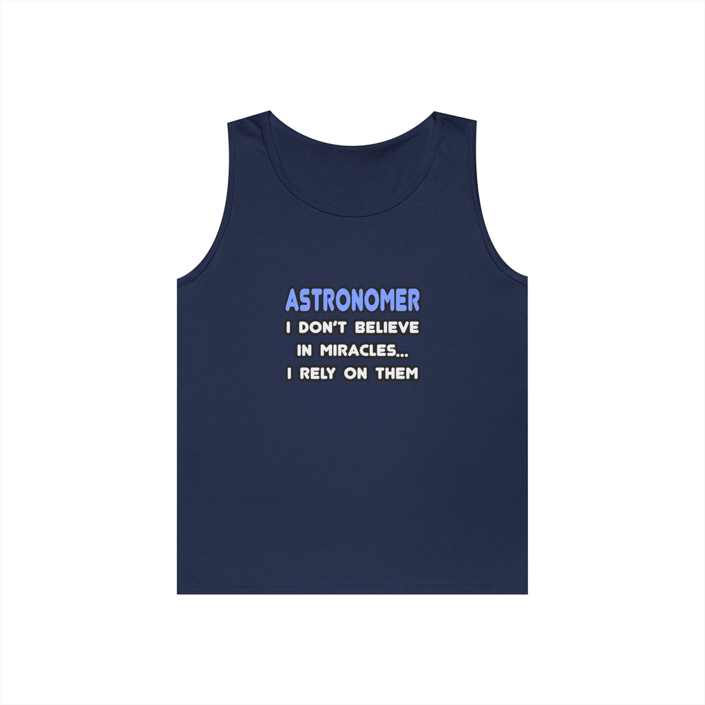 Miracles and Astronomers - Unisex Heavy Cotton Tank Top