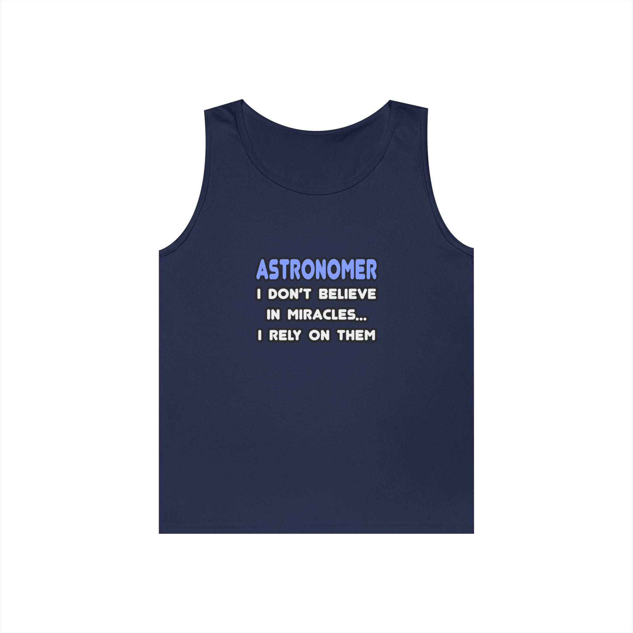 Miracles and Astronomers - Unisex Heavy Cotton Tank Top
