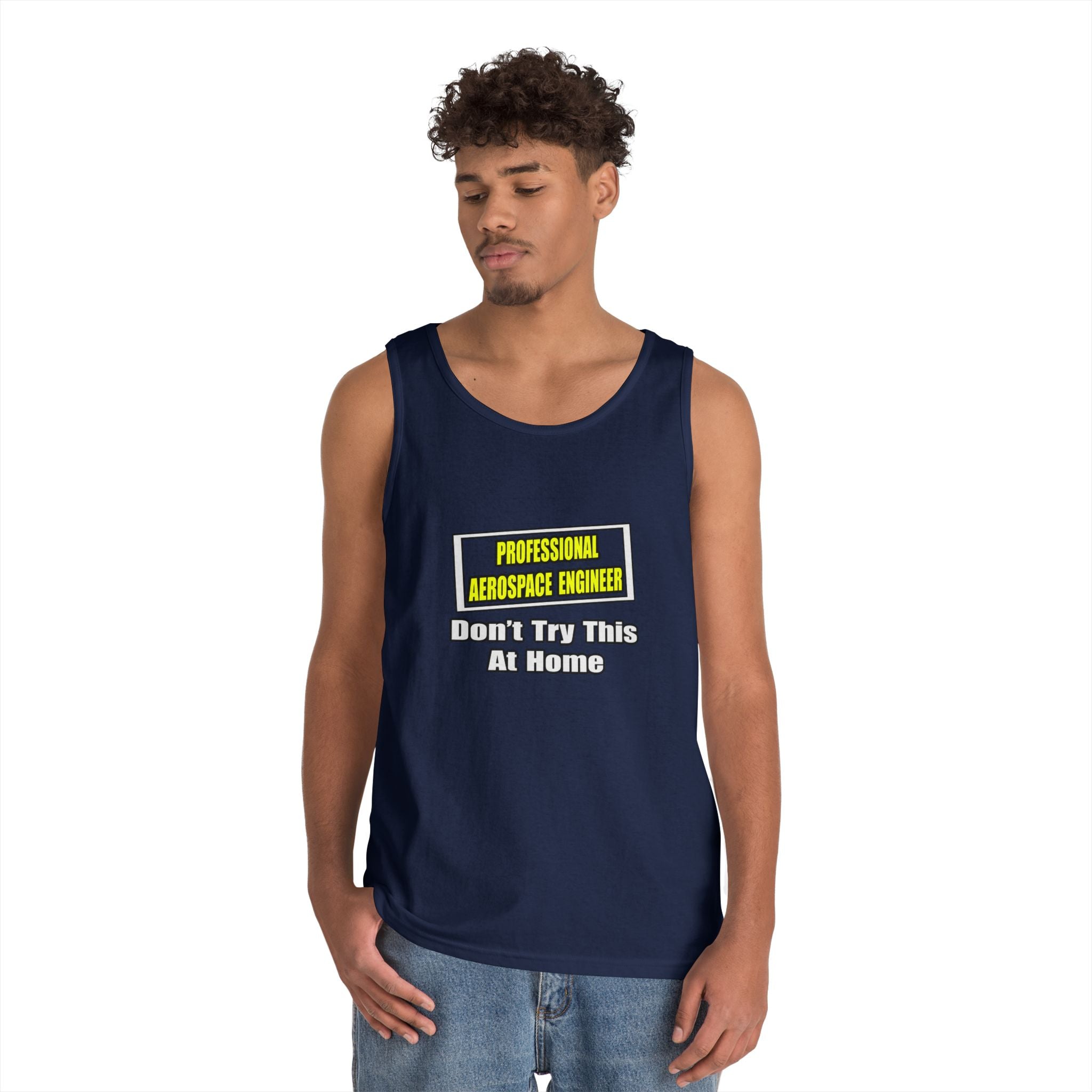 Professional Aerospace Engineer...Joke - Unisex Heavy Cotton Tank Top