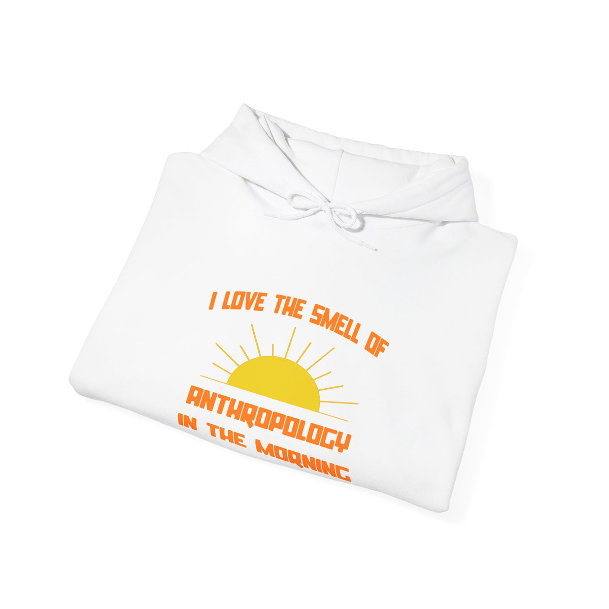 Smell of Anthropology in the Morning - Unisex Heavy Blend™ Hooded Sweatshirt
