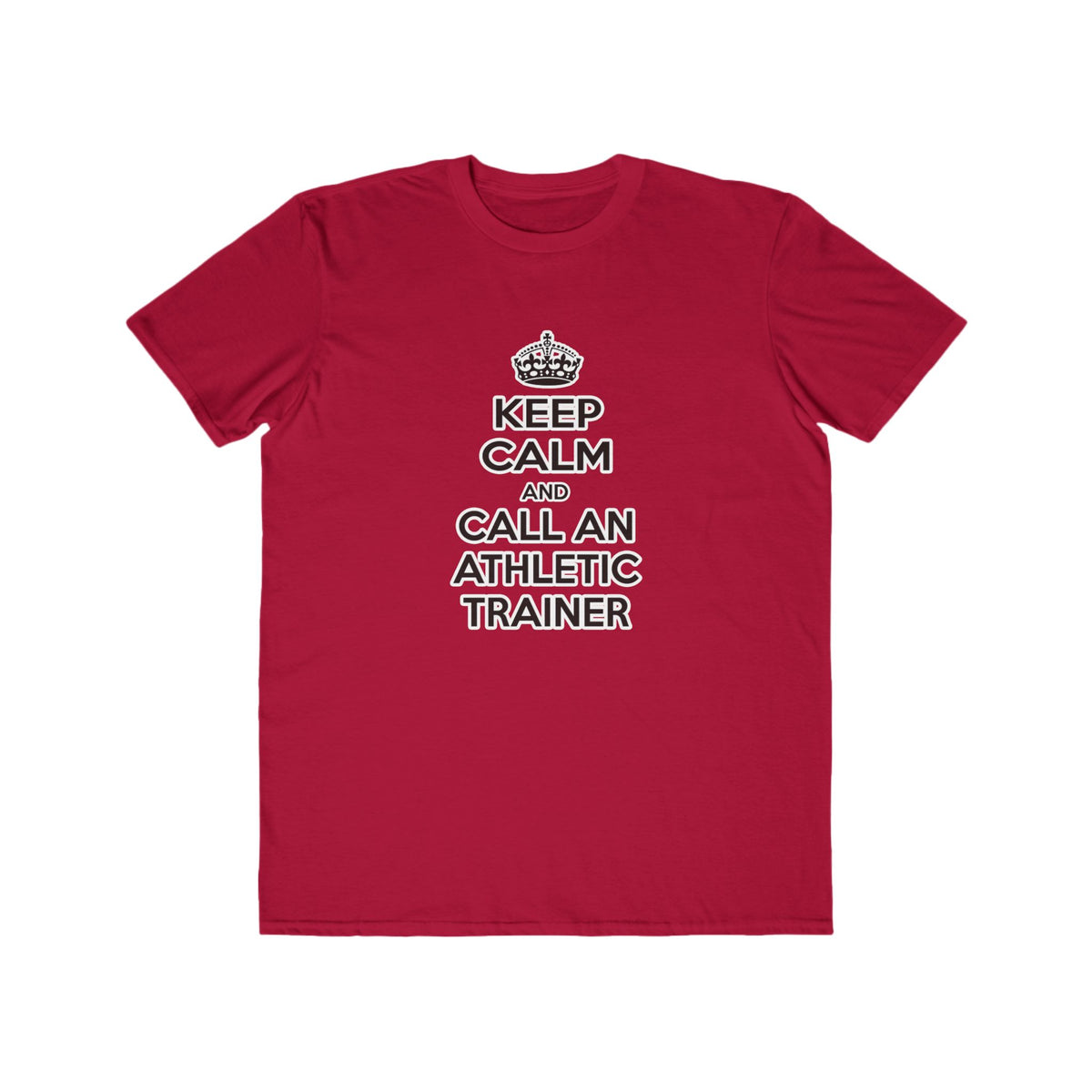 Keep Calm and Call an Athletic Trainer - Men's Lightweight Fashion Tee