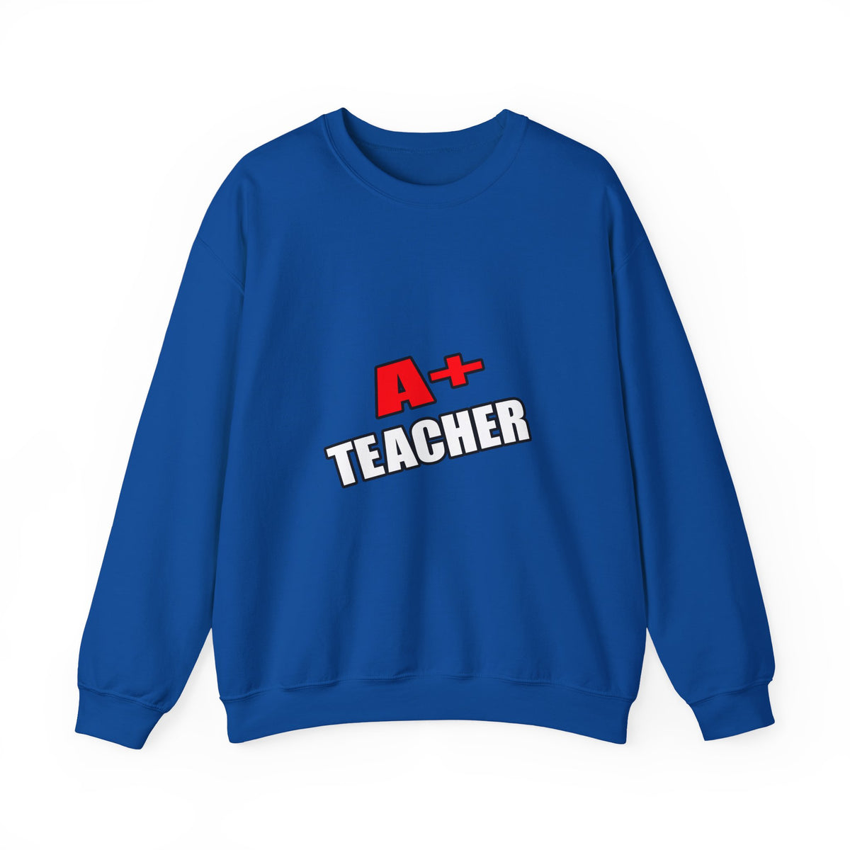 a plus teacher - Unisex Heavy Blend™ Crewneck Sweatshirt