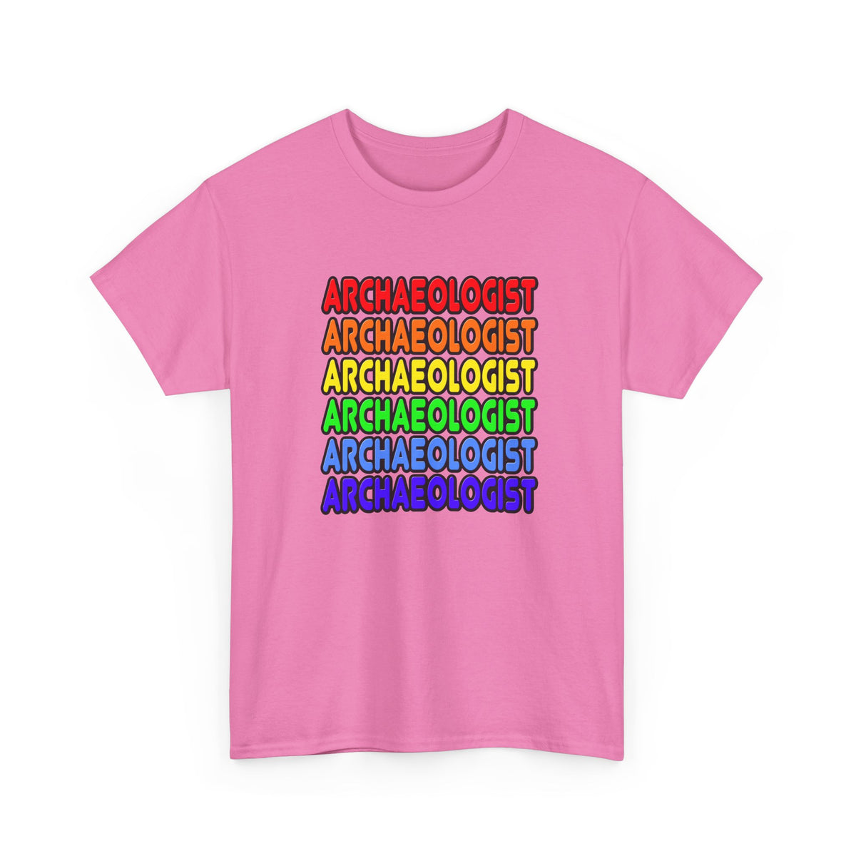 Rainbow Archaeologist - Unisex Heavy Cotton Tee
