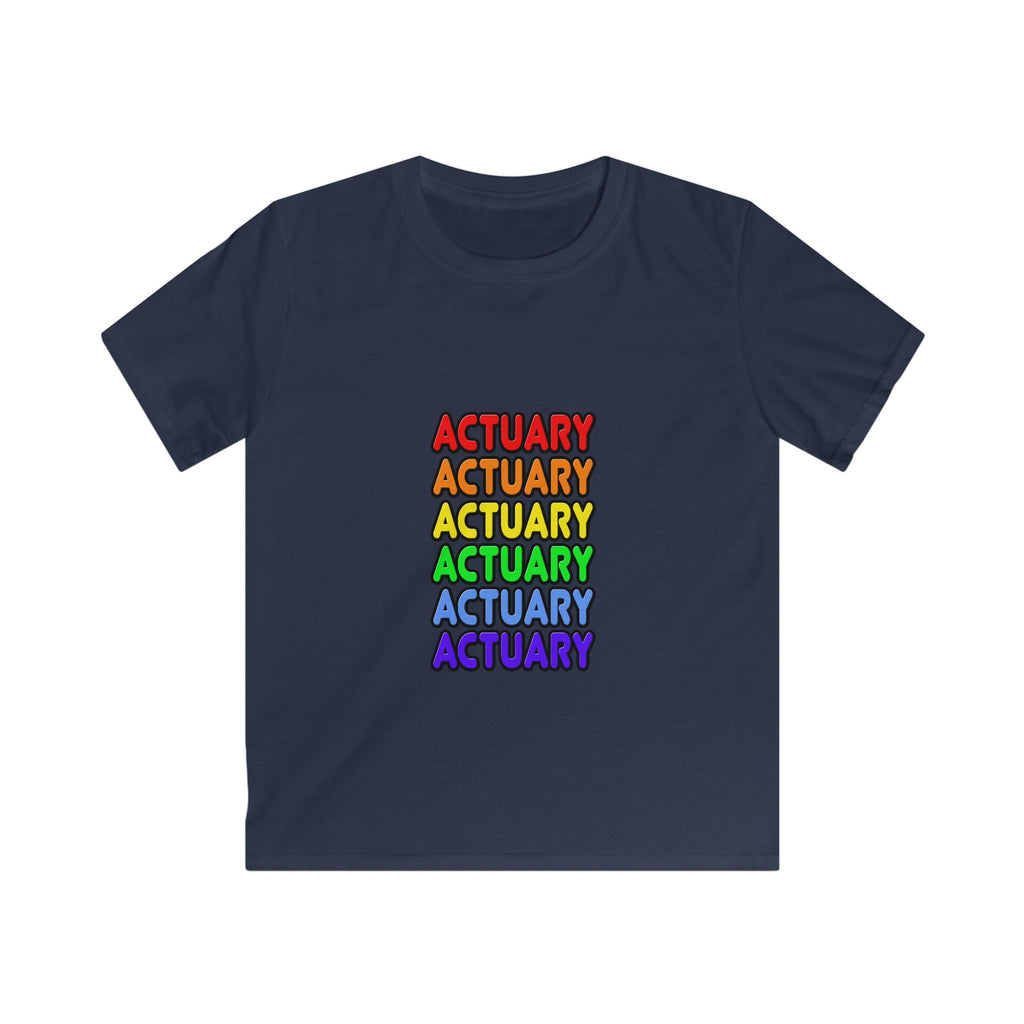 Rainbow Actuary - Kids Softstyle Tee