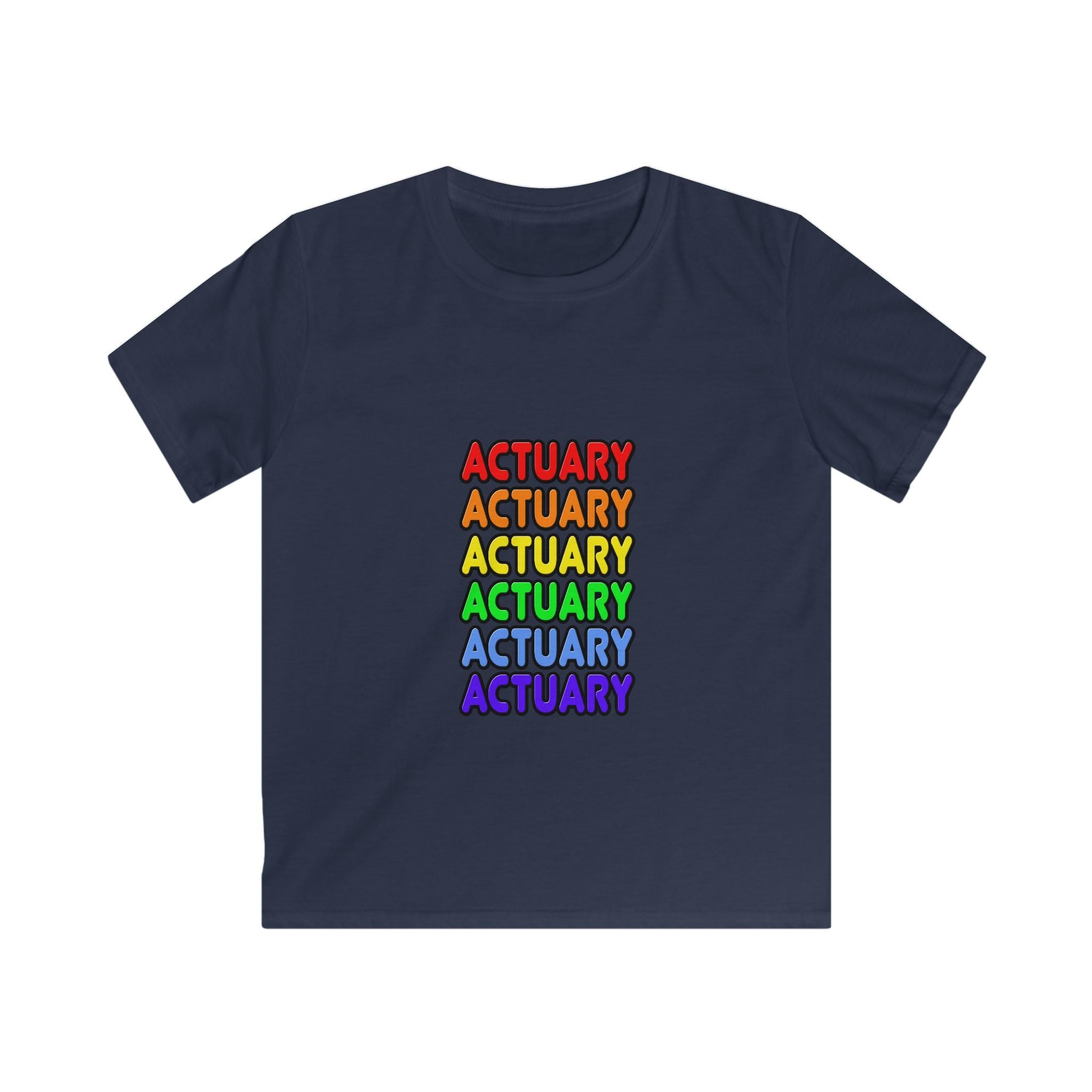Rainbow Actuary - Kids Softstyle Tee