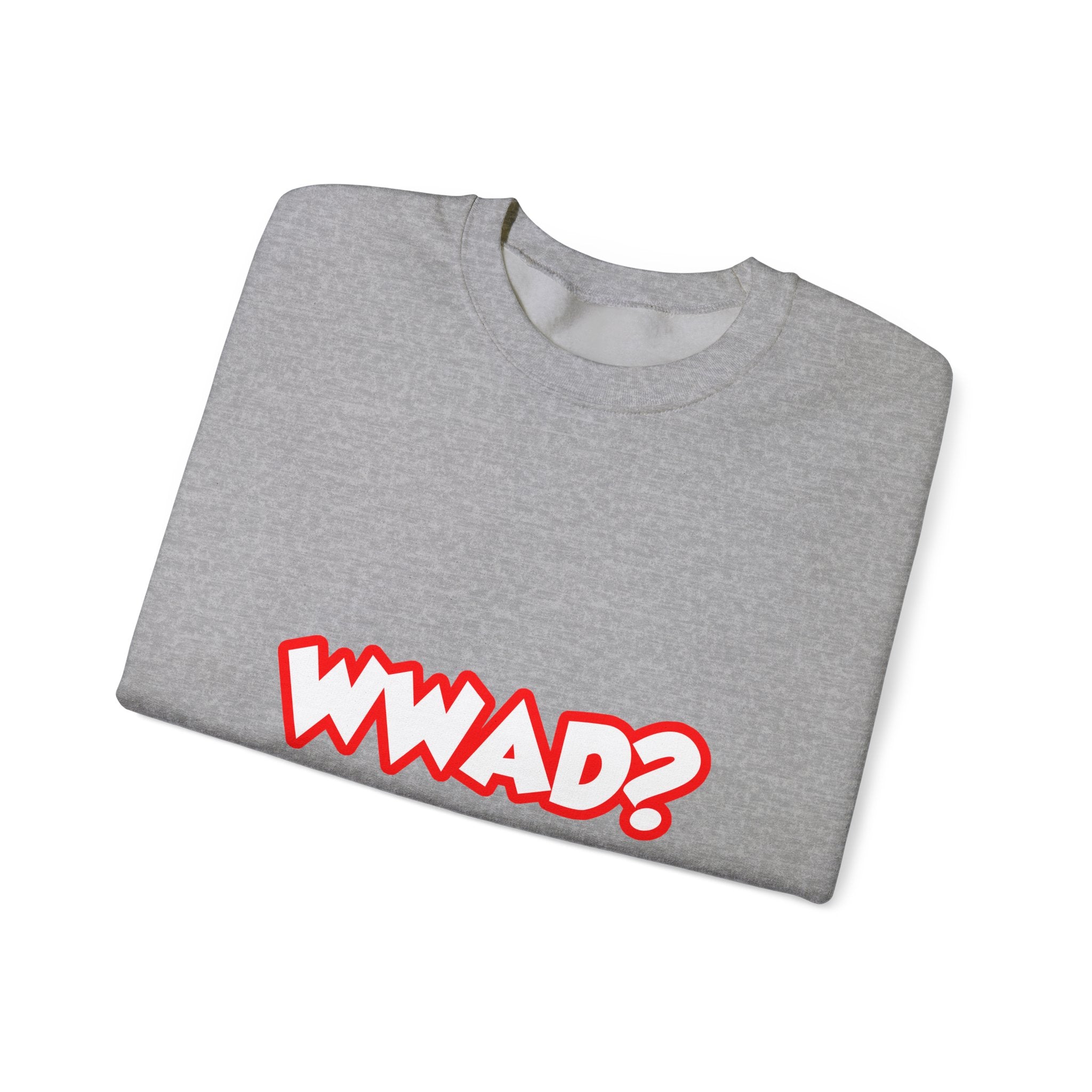 WWAD...What Would an Actuary Do - Unisex Heavy Blend™ Crewneck Sweatshirt