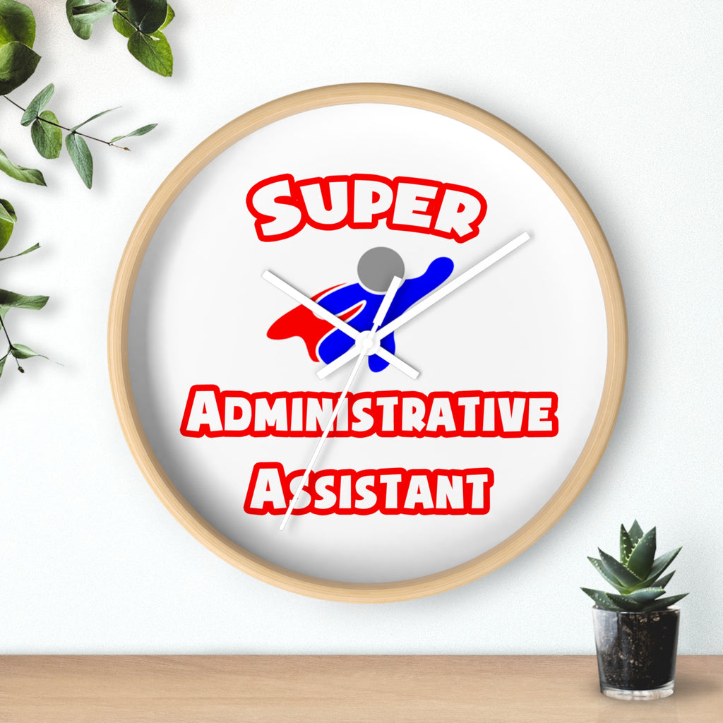 Super Administrative Assistant - Wall Clock