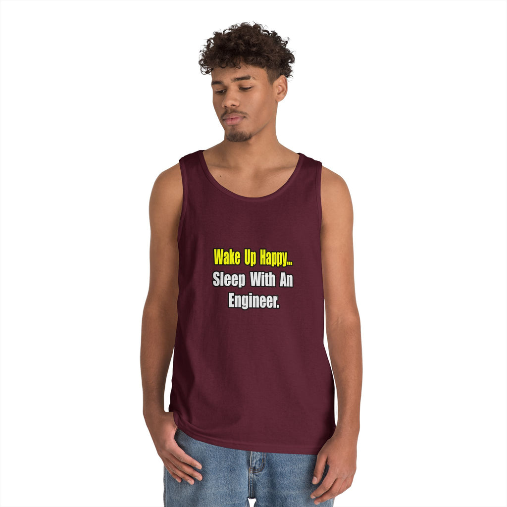 Sleep With Engineer - Unisex Heavy Cotton Tank Top