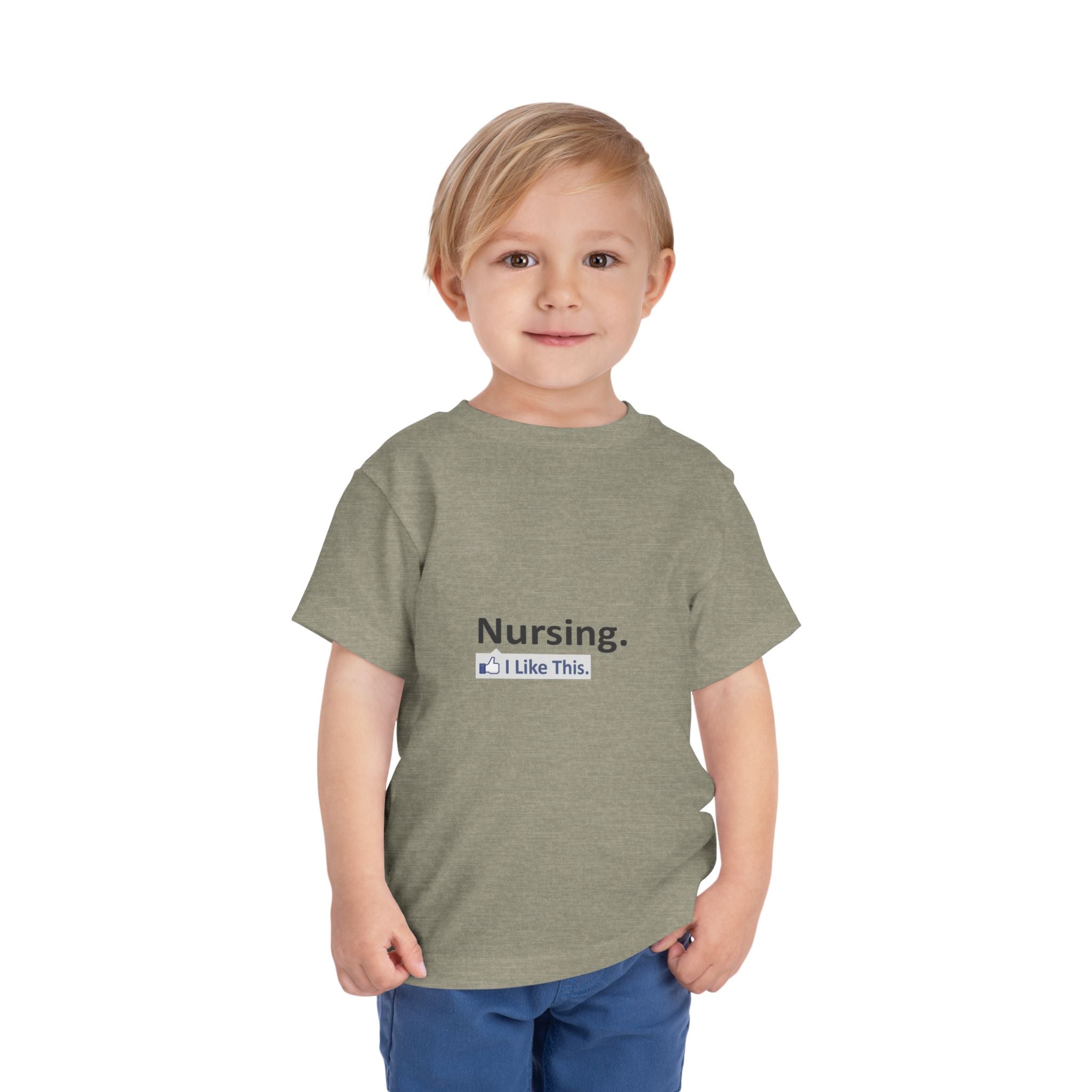Nursing...I Like This - Toddler Short Sleeve Tee