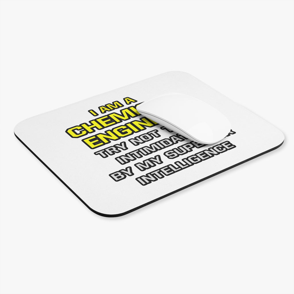 Chemical Engineer...Superior Intelligence - Mouse Pad (Rectangle)