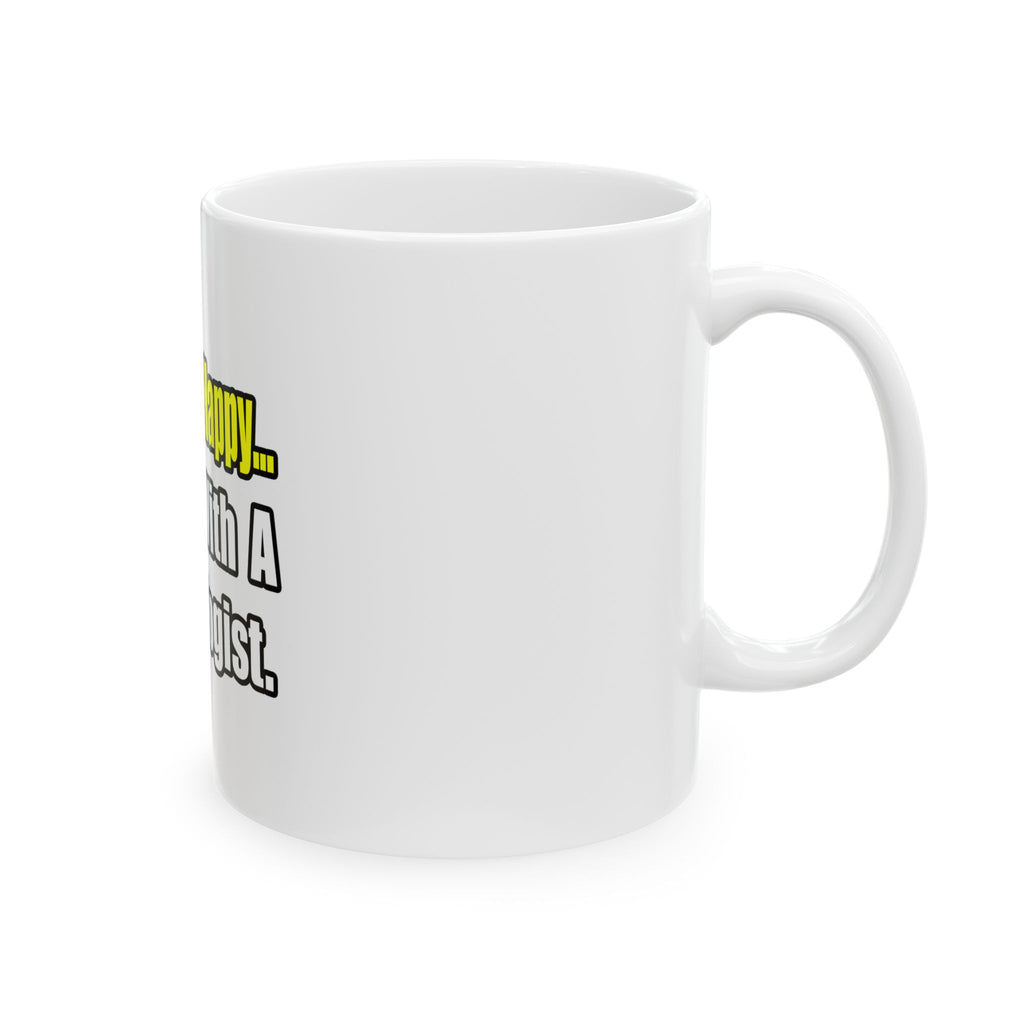 Sleep With a Cardiologist - Ceramic Mug, (11oz, 15oz)