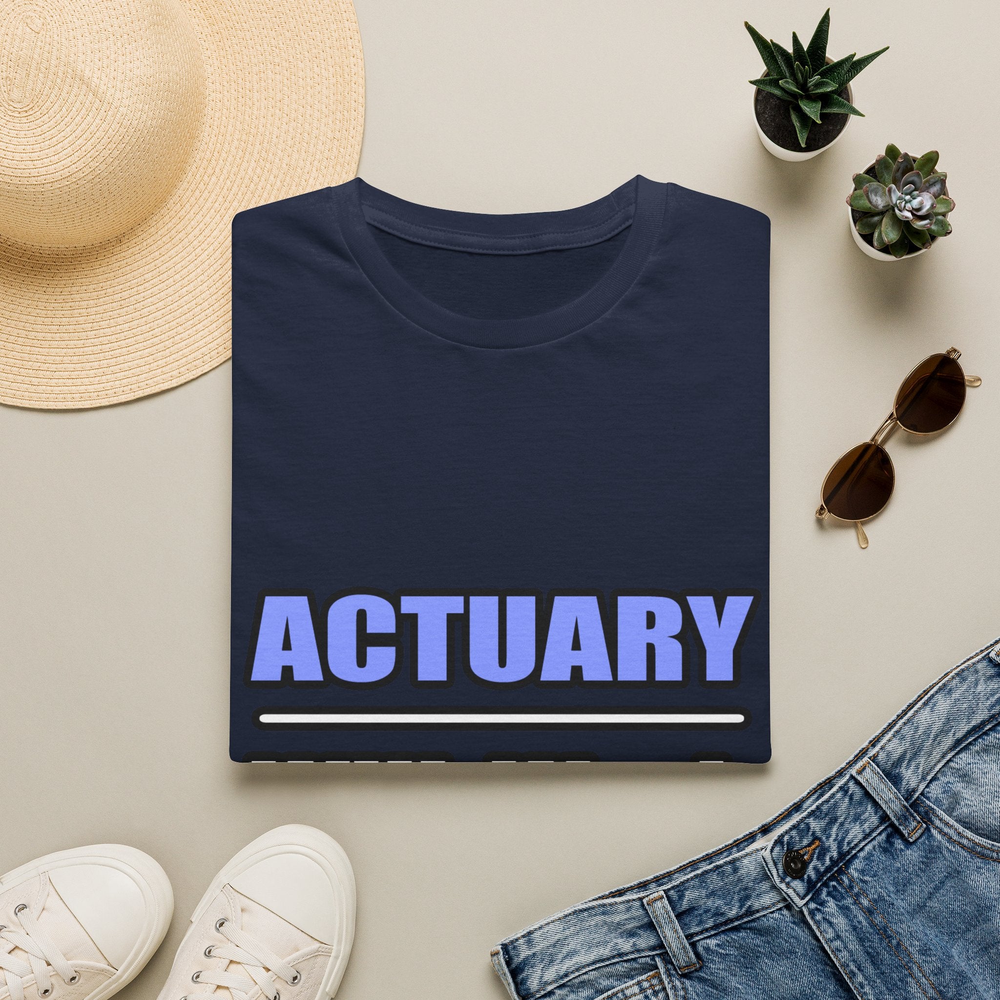 Actuary...Will Work For Beer - Unisex Softstyle T-Shirt