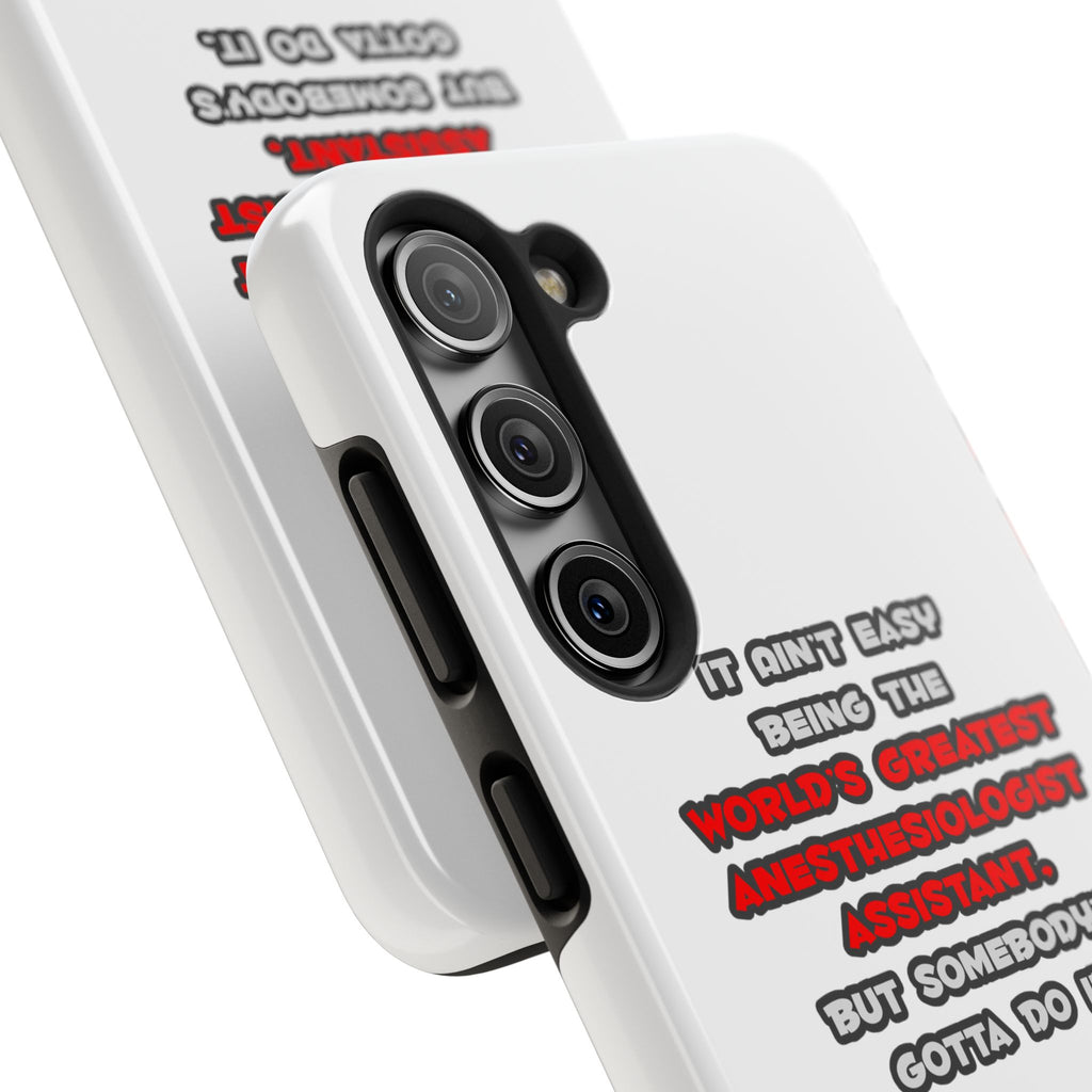 World's Greatest Anesthesiologist Asst Joke - Tough Phone Cases