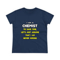 Funny Chemist T Shirts and Gifts - Women's Midweight Cotton Tee