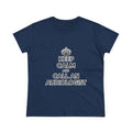 Keep Calm and Call an Audiologist - Women's Midweight Cotton Tee