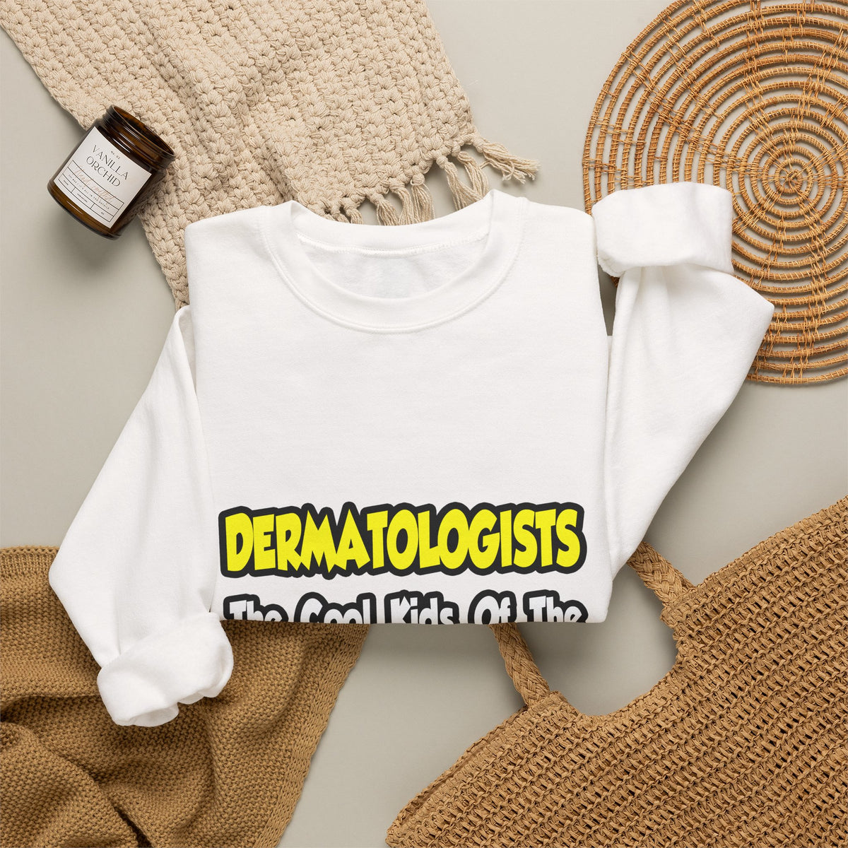 Dermatologists...Cool Kids of Medical World - Unisex Heavy Blend™ Crewneck Sweatshirt