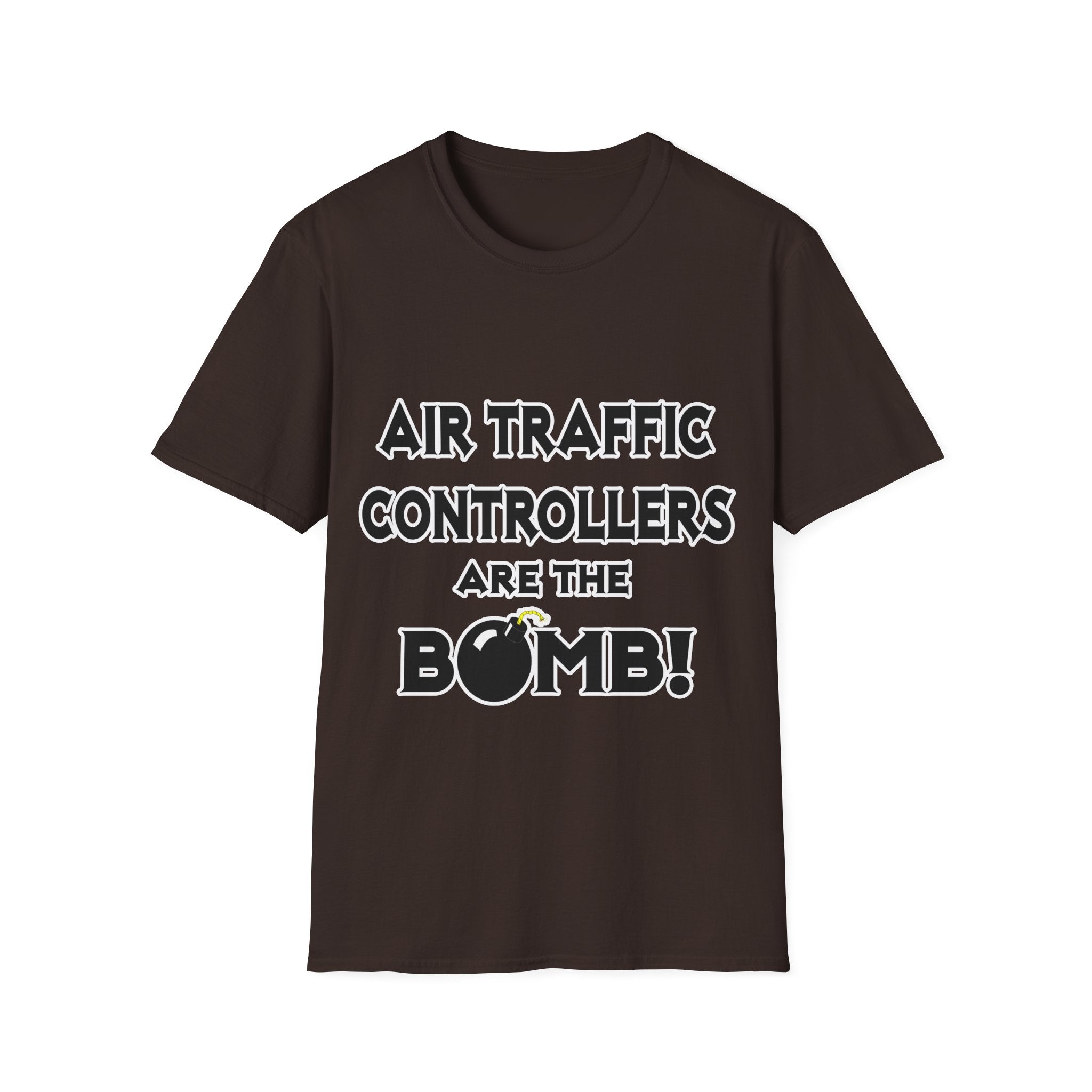 Air Traffic Controllers Are The Bomb! - Unisex Softstyle T-Shirt