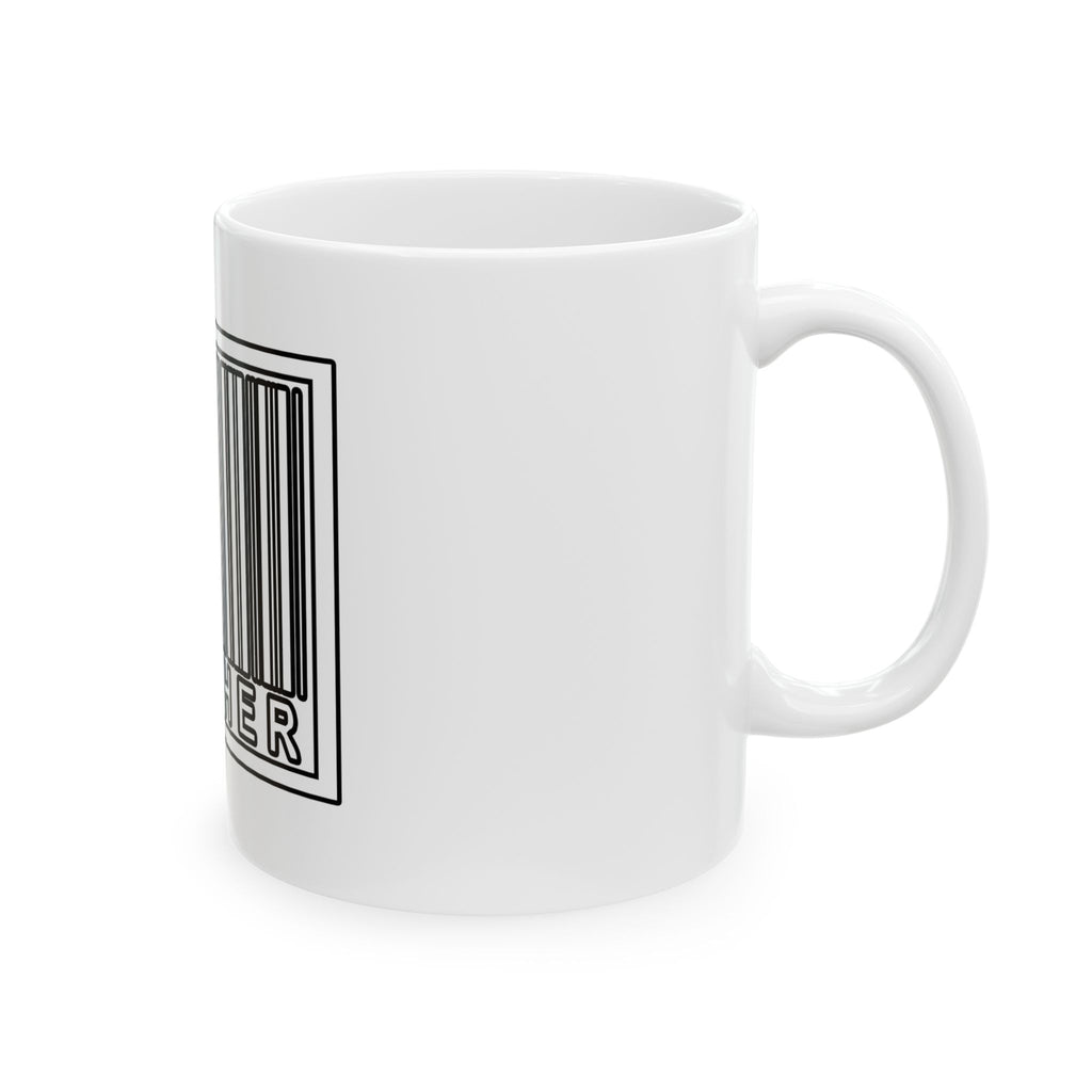 Barcode Teacher - Ceramic Mug, (11oz, 15oz)