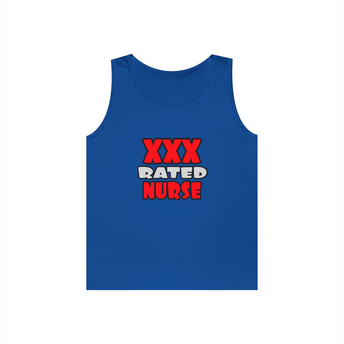 XXX Rated Nurse - Unisex Heavy Cotton Tank Top