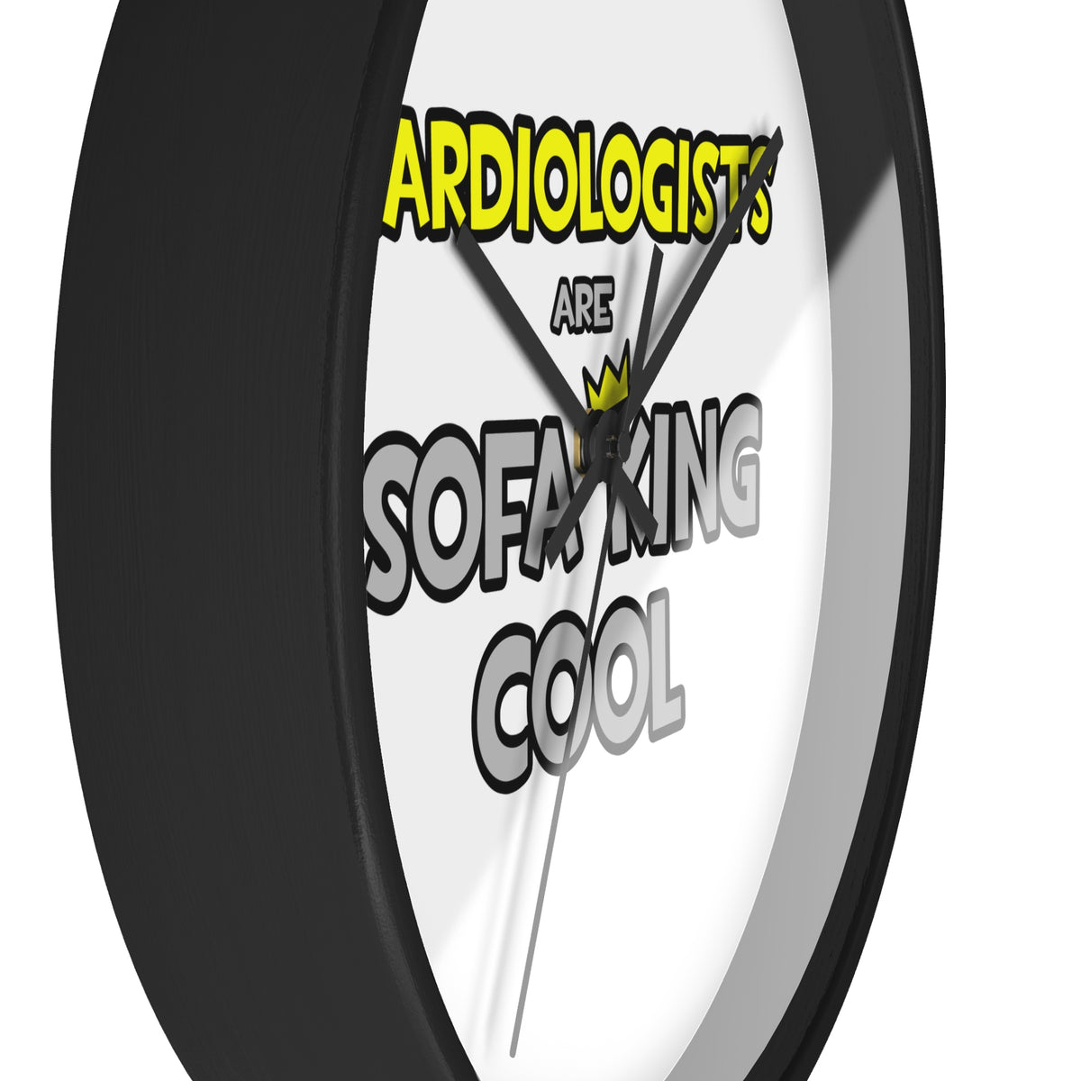 Cardiologists Are Sofa King Cool - Wall Clock