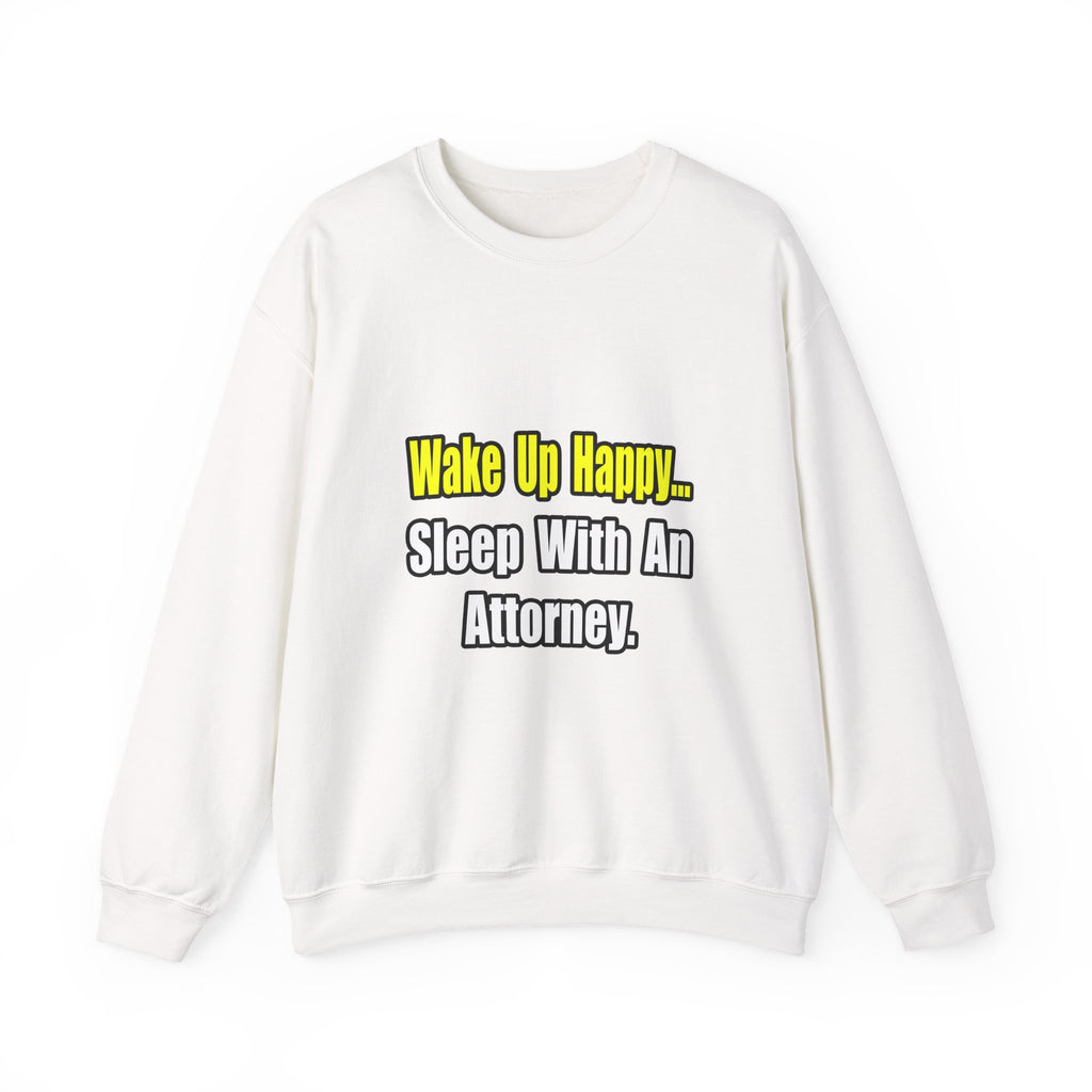 Sleep With Attorney - Unisex Heavy Blend™ Crewneck Sweatshirt