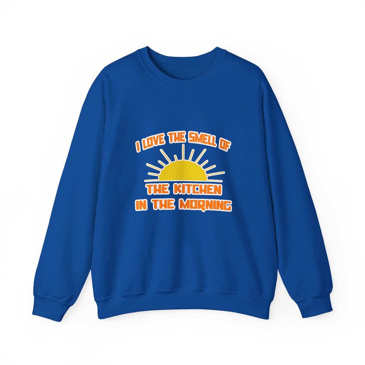 Smell of The Kitchen in the Morning - Unisex Heavy Blend™ Crewneck Sweatshirt