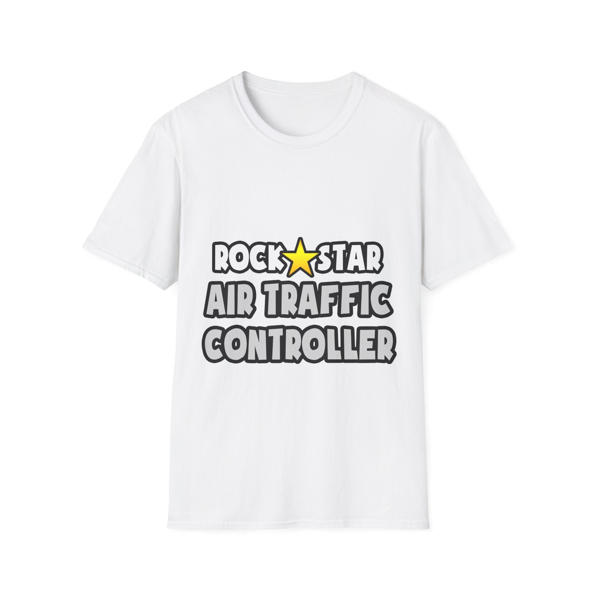Rock Star Air Traffic Controller - Unisex Softstyle T-Shirt