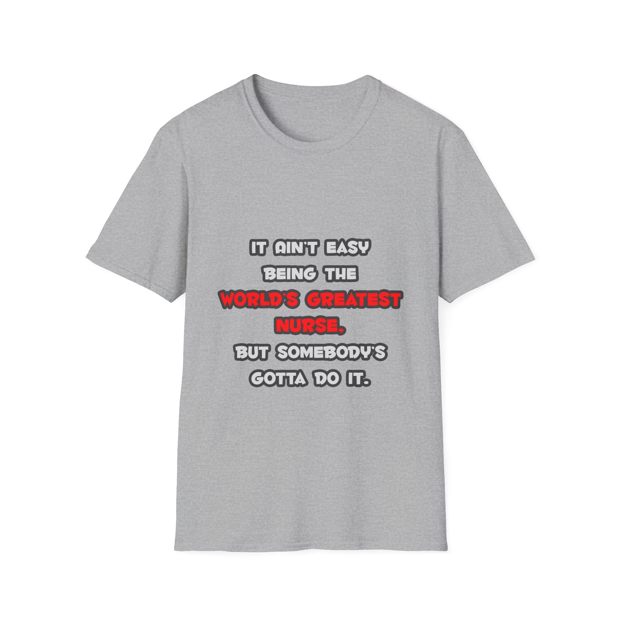 World's Greatest Nurse Joke - Unisex Softstyle T-Shirt