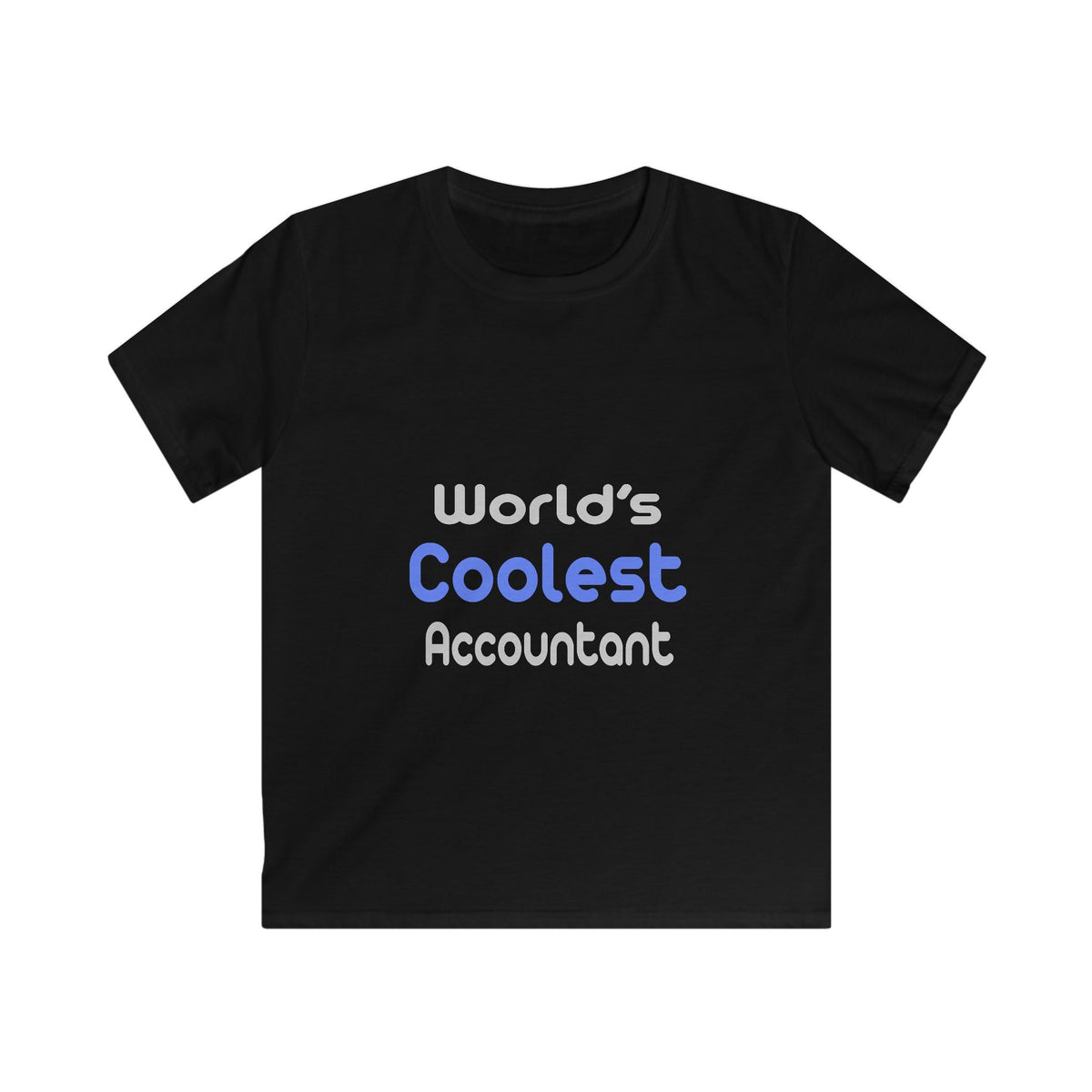 World's Coolest Accountant - Kids Softstyle Tee