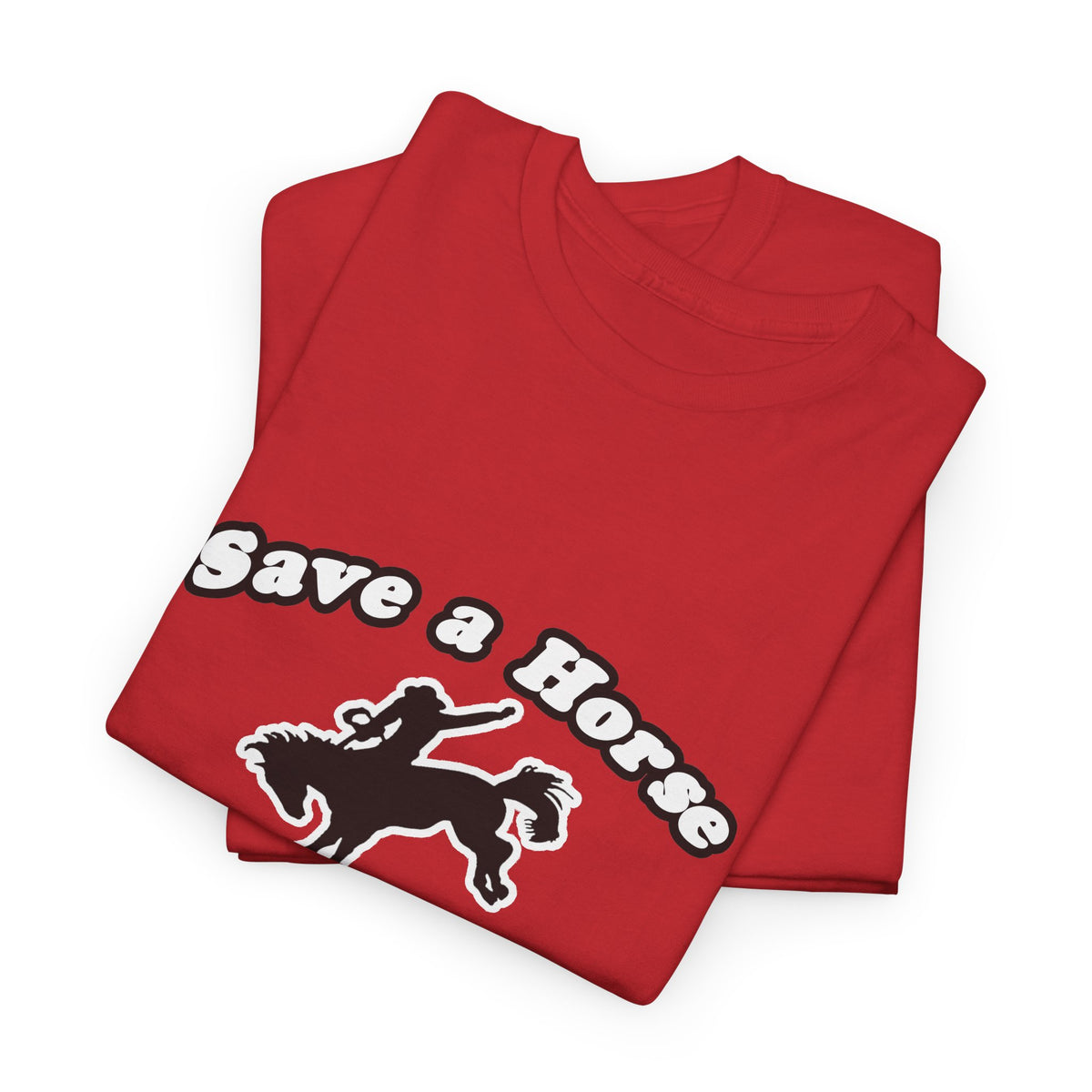 Save Horse, Ride Cardiologist - Unisex Heavy Cotton Tee