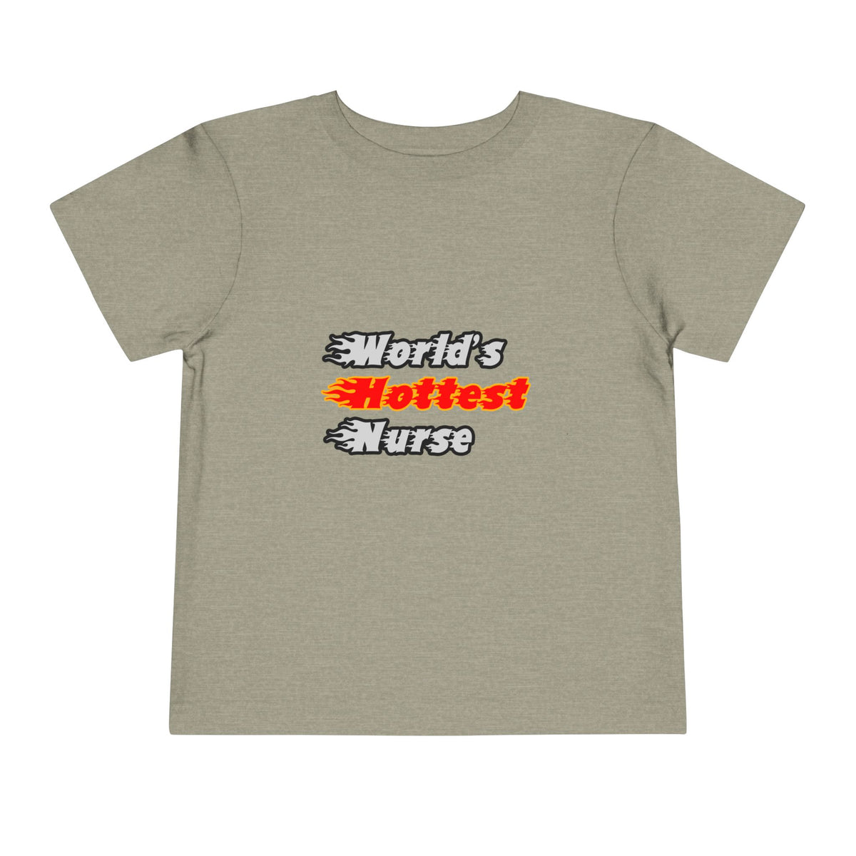 World's Hottest Nurse - Toddler Short Sleeve Tee